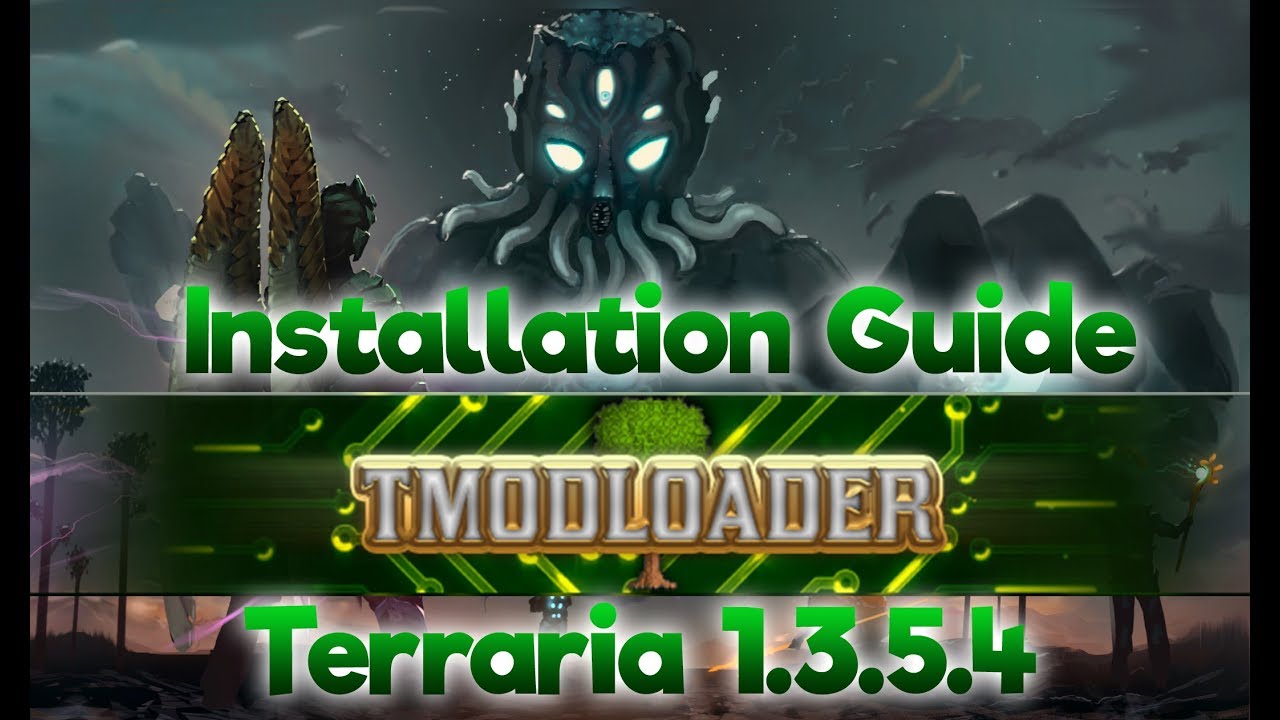 how to install the tmodloader